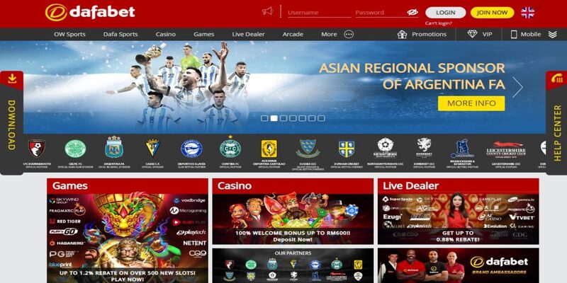 Sòng bạc Dafabet cung cấp đa dạng trò chơi