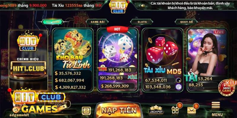 App game đổi thưởng Hit Club