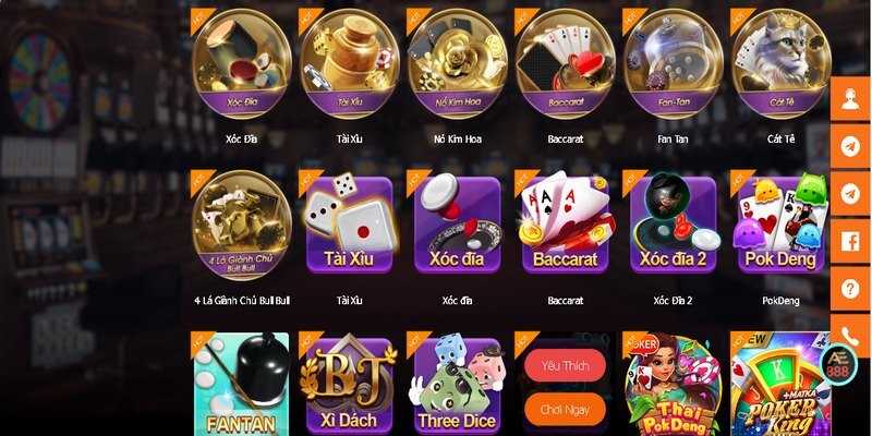 Giới thiệu Game bài đổi thưởng AE888