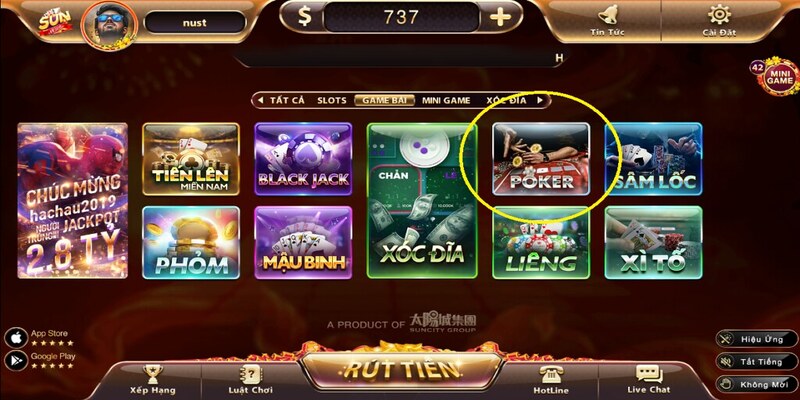 Game bài ăn tiền Sunwin