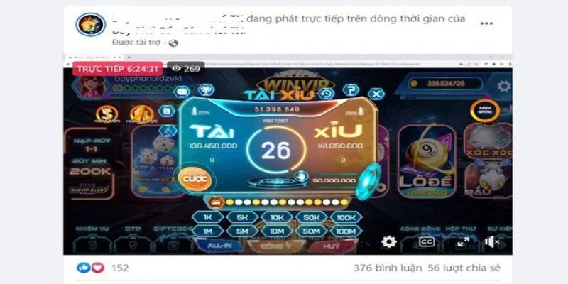 Tìm hiểu về tài xỉu Livestream