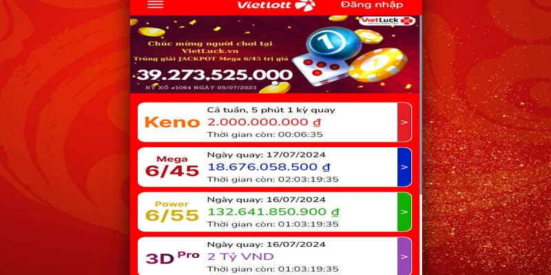 Cách chơi xổ số Vietlott trên website muavietlott