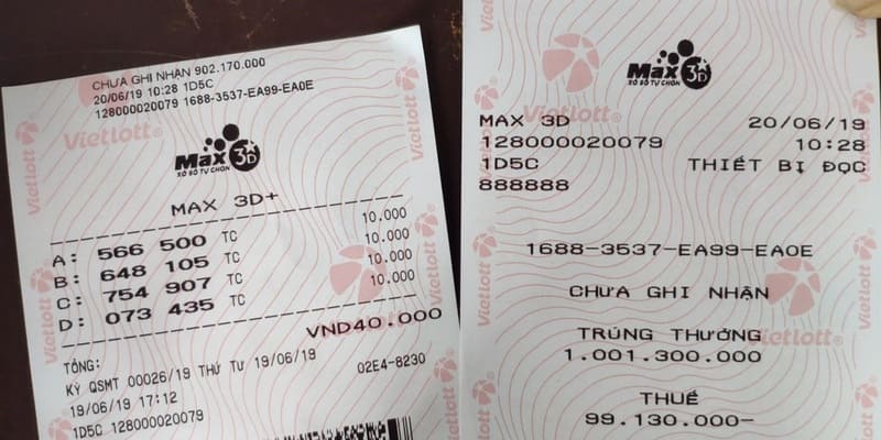 Hướng dẫn chơi xổ số Vietlott Max 3D