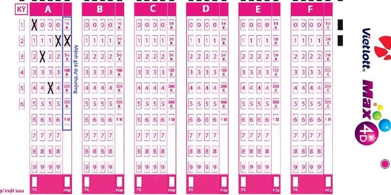 Hướng dẫn chơi xổ số Vietlott Max 4D